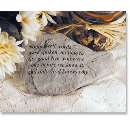 Kay Berry - Inc. No Farewell Words Were Spoken - Memorial - 5.5 Inches x 3.75 Inches KA313548
